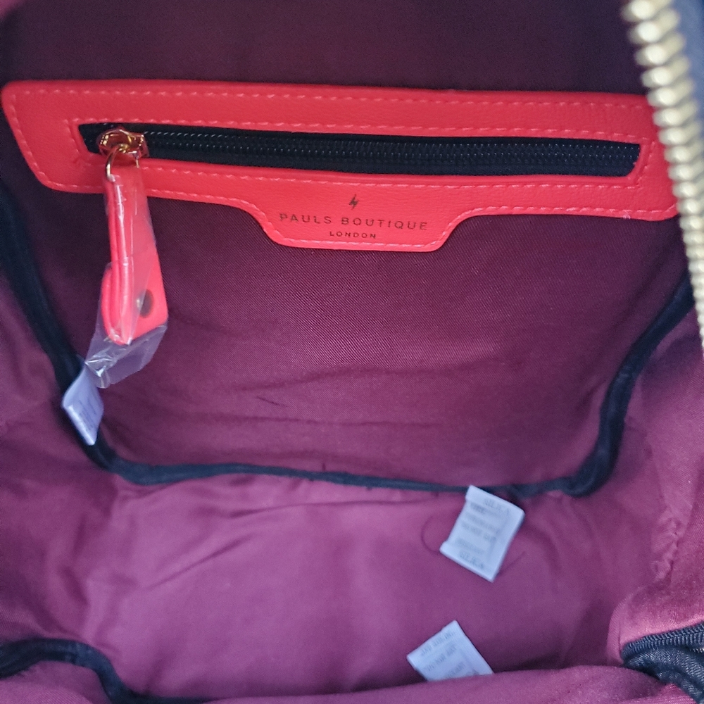 Paul's Boutique London Backpack in Black - Picture 6 of 8